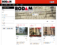 Sito realizzato per Agenzia Rodam Immobiliare di Palermo